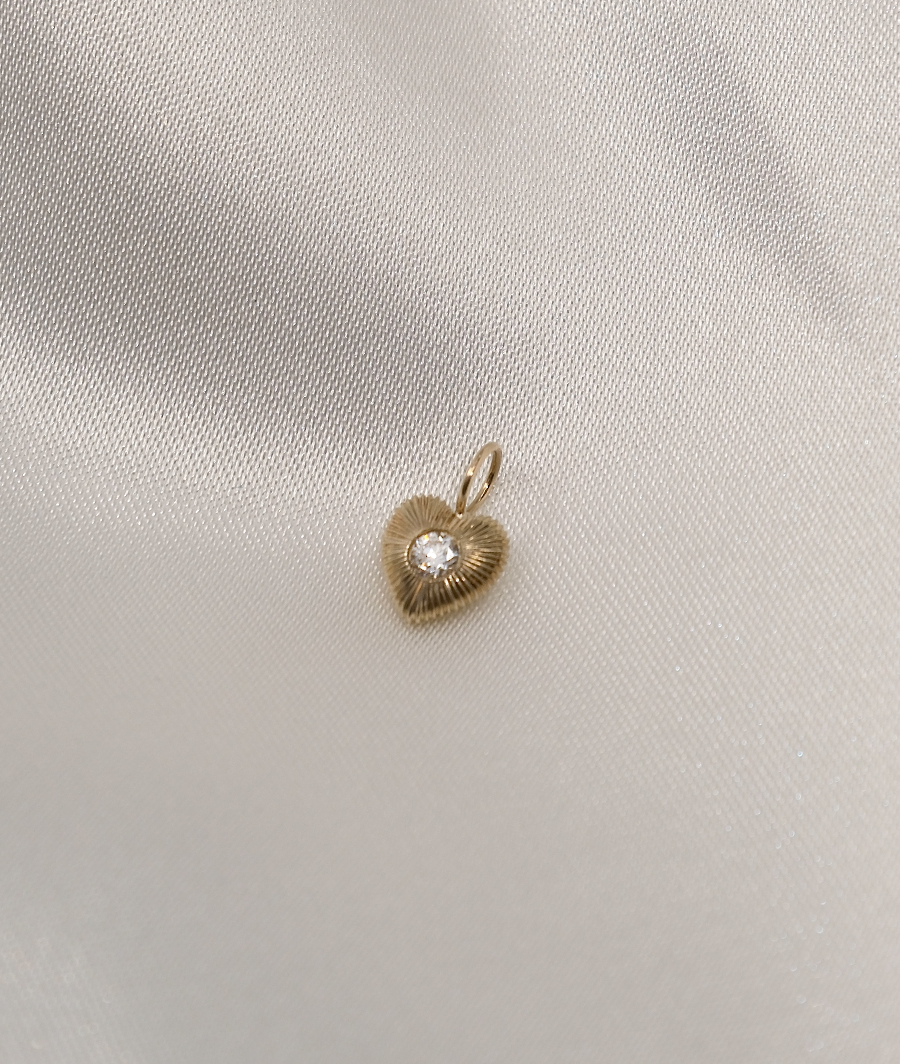 Talisman Small Heart with Stone