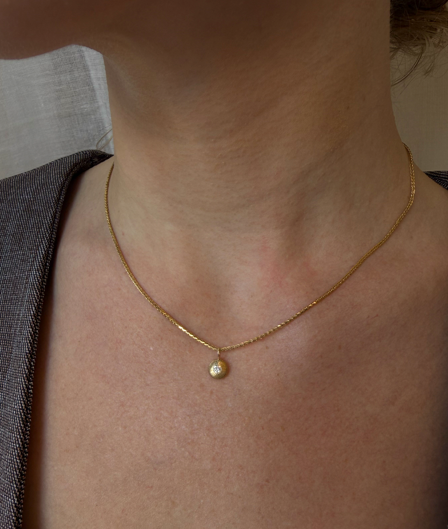 Tiny Talisman Stone Necklace