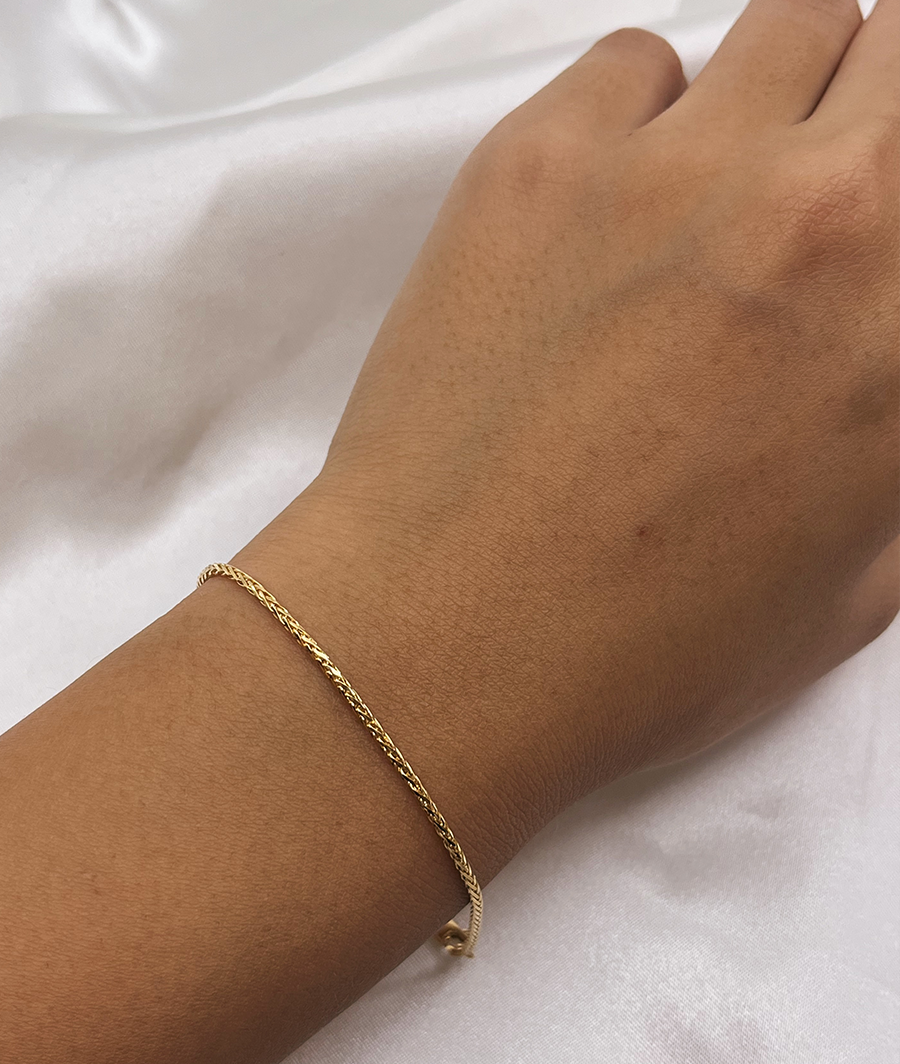 RUUSK Wheat Bracelet Chain