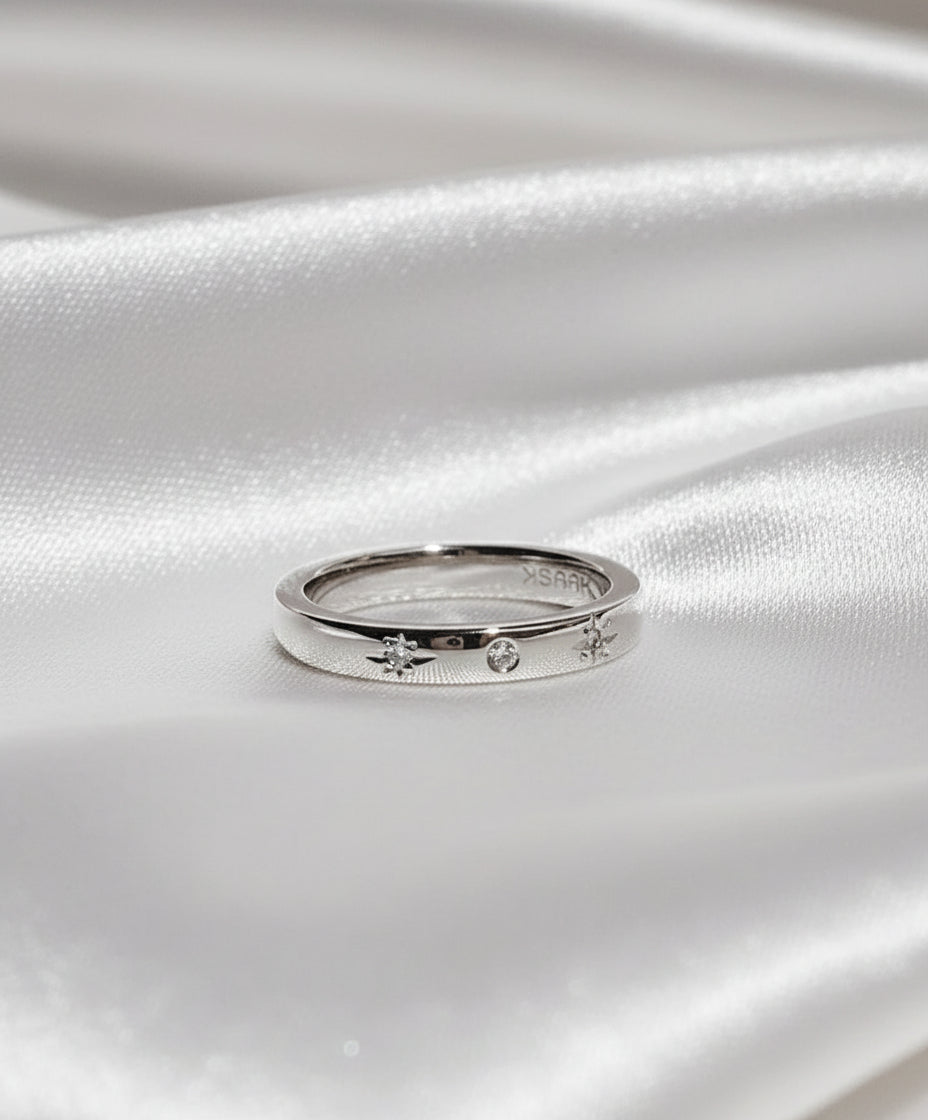 Moon & Stars Thin Square