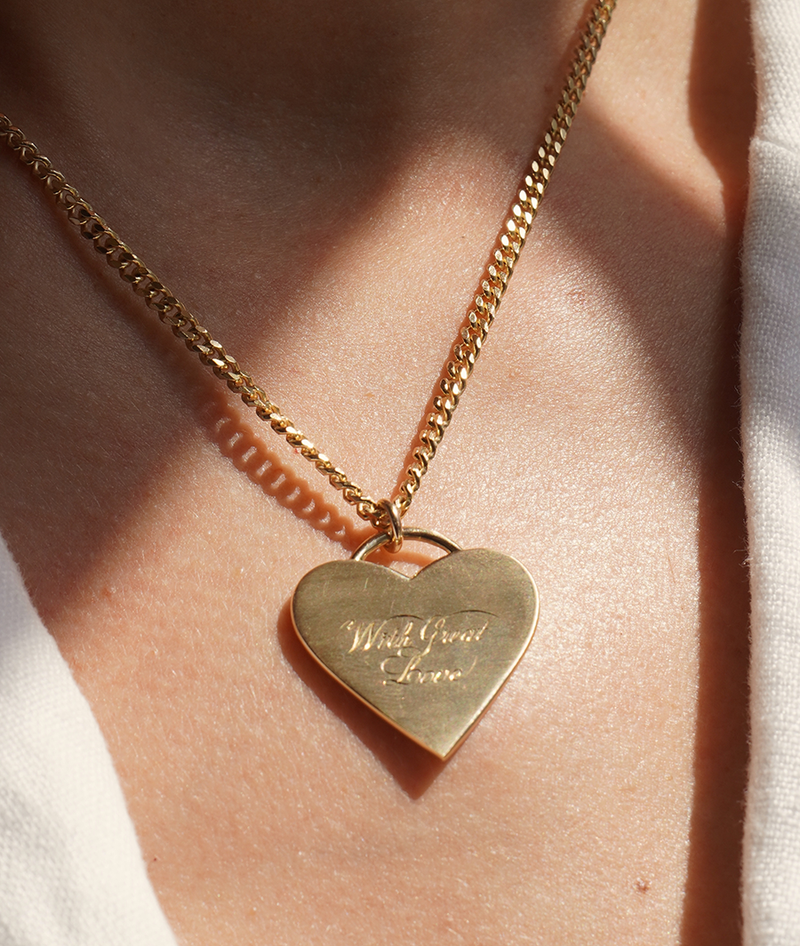 WithGreatLoveSmallPendant