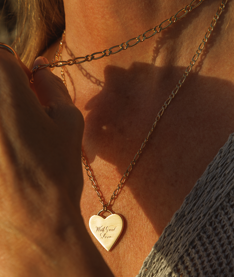 WithGreatLoveSmallPendant