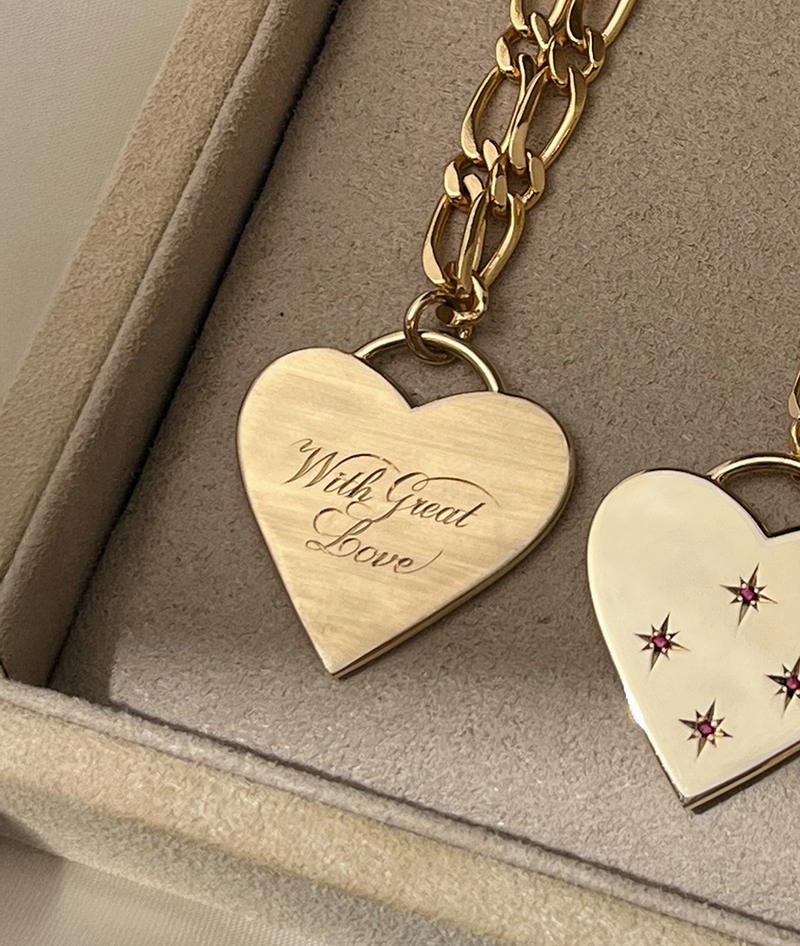 WithGreatLoveSmallPendant