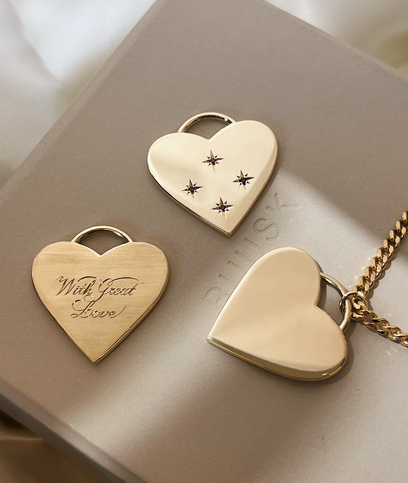 WithGreatLoveSmallPendant