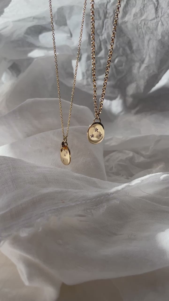Load video: Constellation Pendant Necklace
