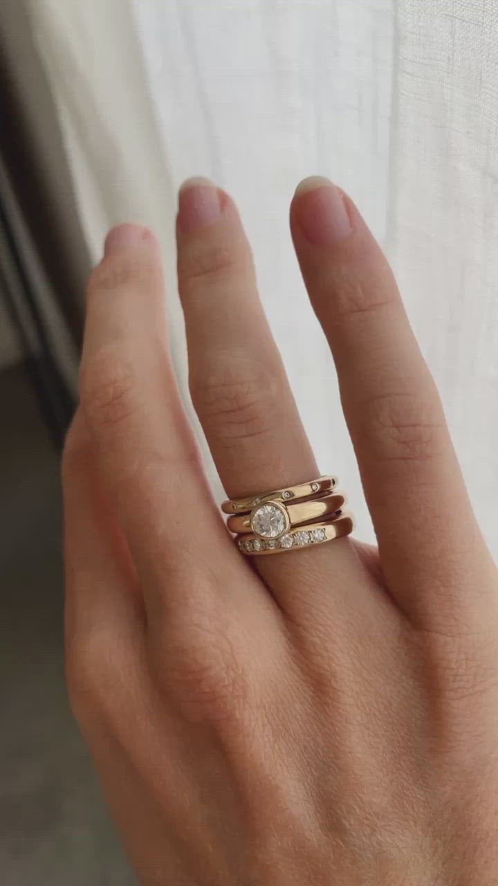 Load video: 0.5ct Diamond Solitaire
