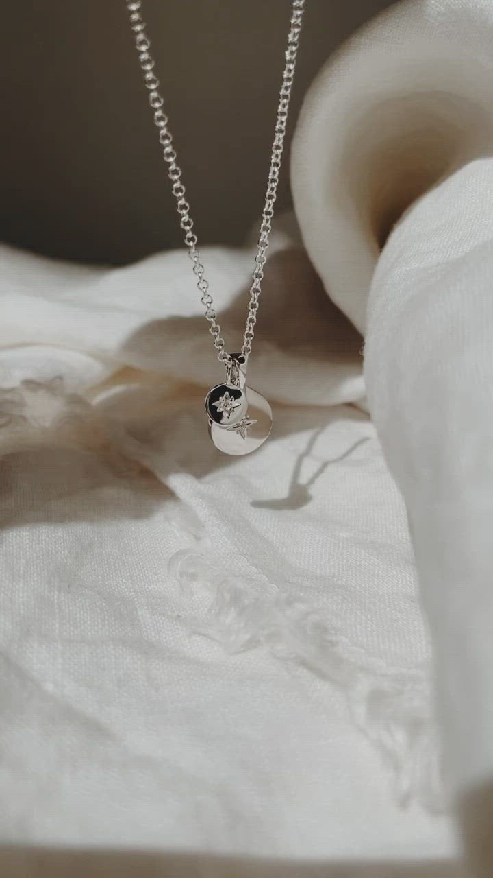 Load video: True North &amp; Tiny True North necklace