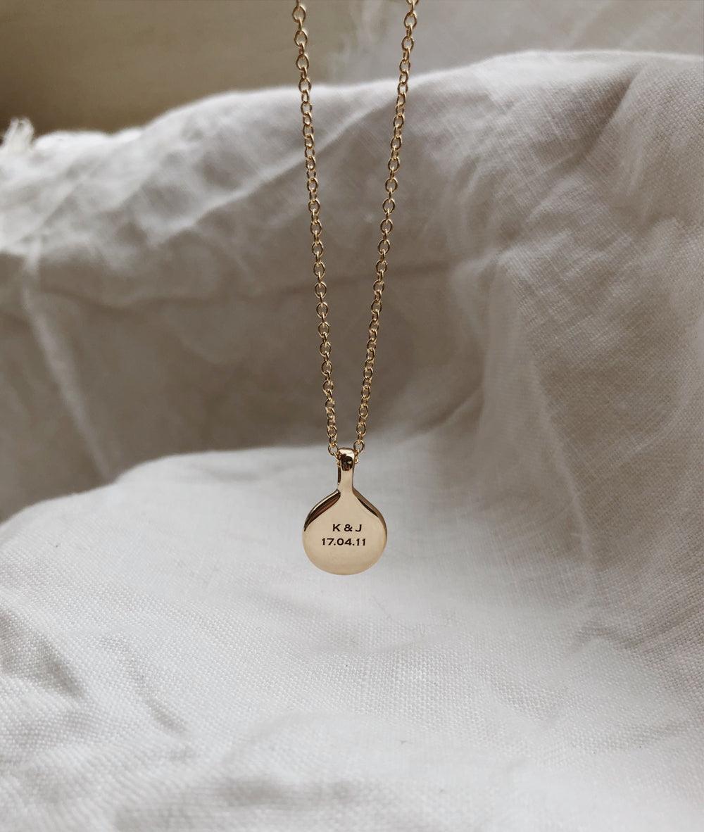 Mini Moon True North necklace - RUUSK