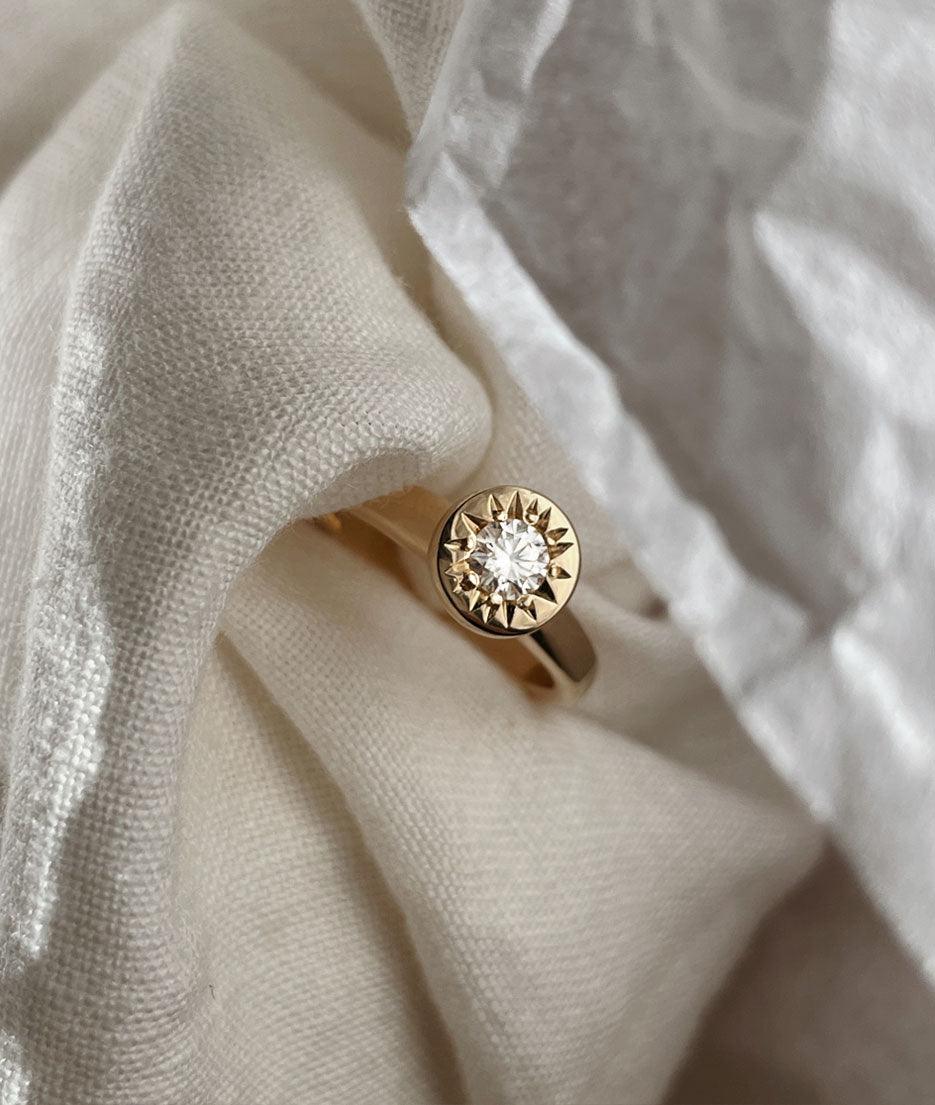 0.25ct Mini Solis Ring - RUUSK