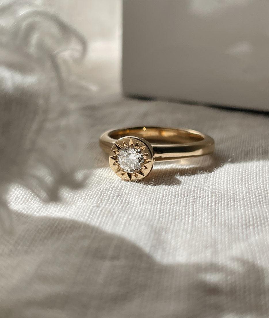 0.4ct Mini Solis Ring - RUUSK