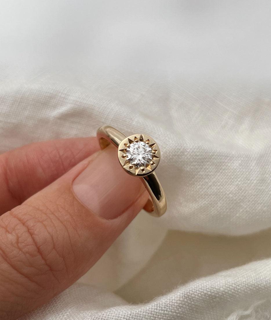 0.4ct Mini Solis Ring - RUUSK
