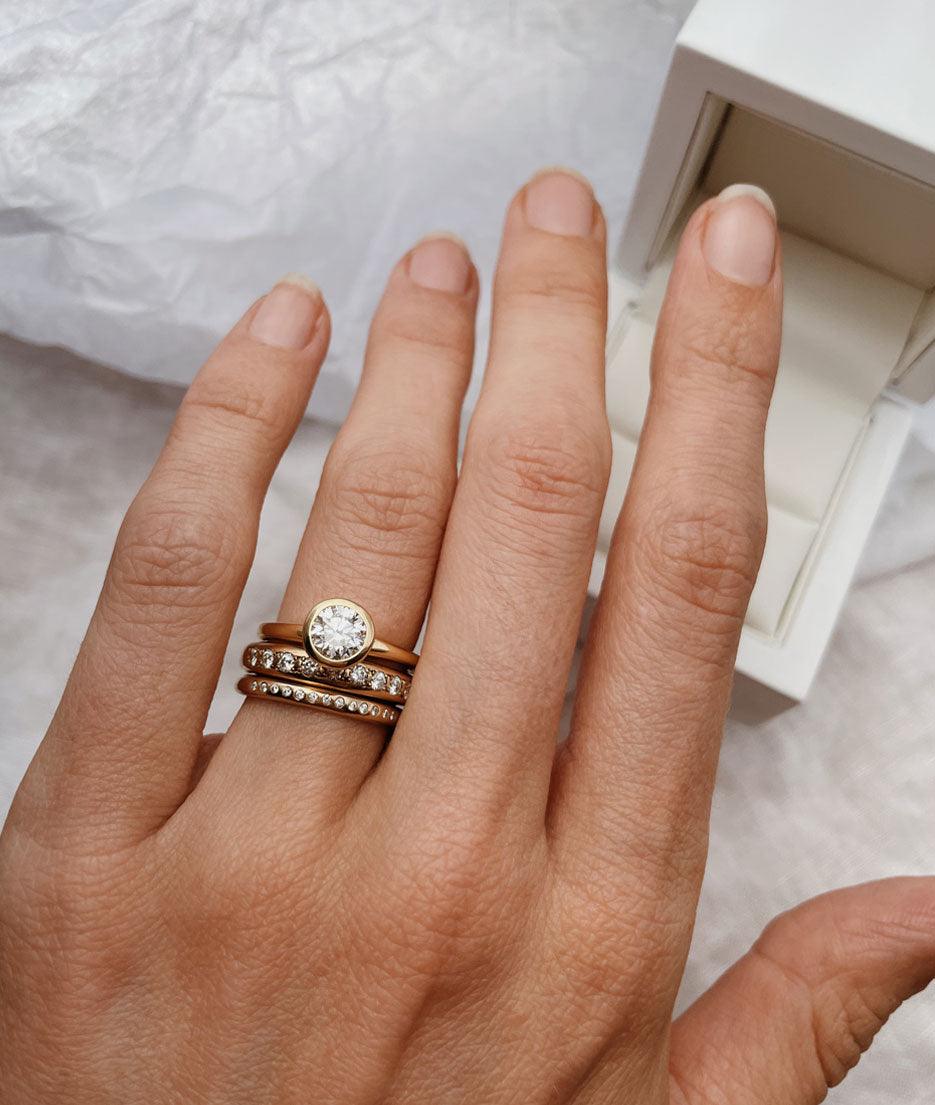 0.75ct Diamond Fine Solitaire ring - RUUSK