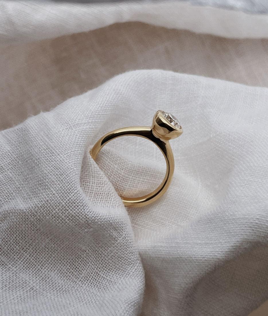 0.75ct Diamond Fine Solitaire ring - RUUSK