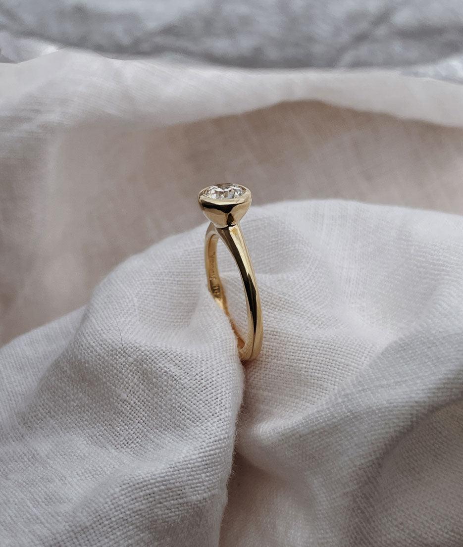 0.75ct Diamond Fine Solitaire ring - RUUSK