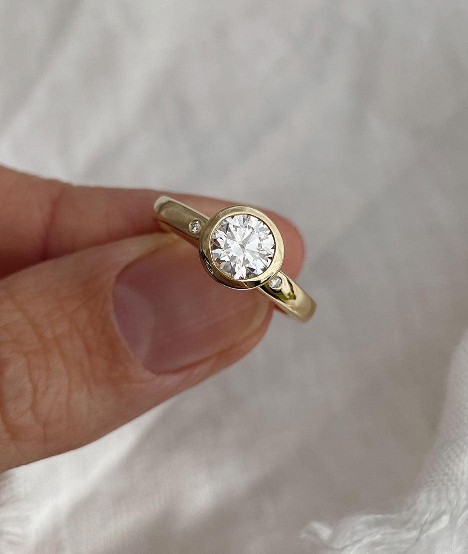 0.8ct Diamond Solitaire ring - RUUSK