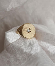 3 Star Classic Signet ring - RUUSK