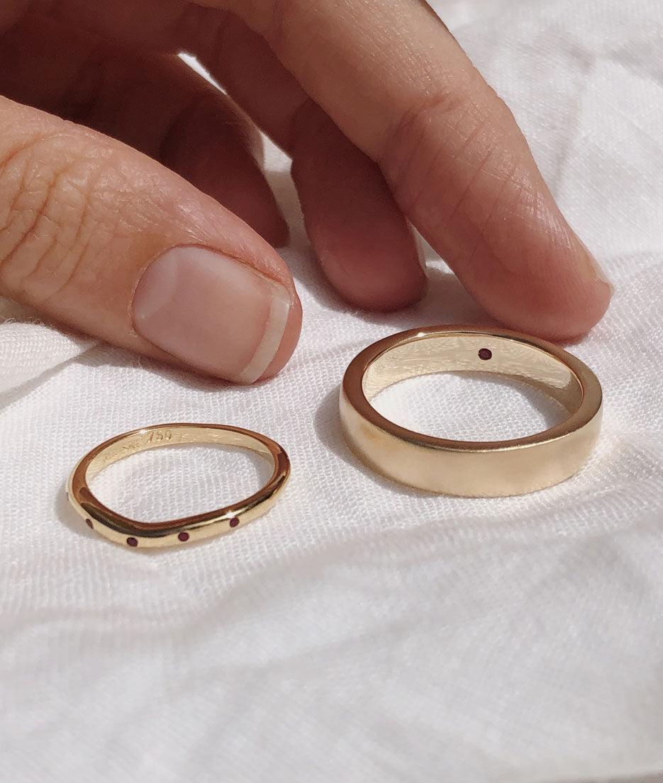 Men's 5mm Square Band - RUUSK