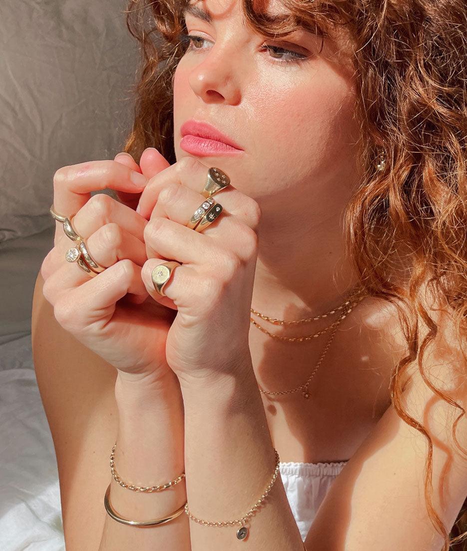 Constellation Classic Signet ring - RUUSK
