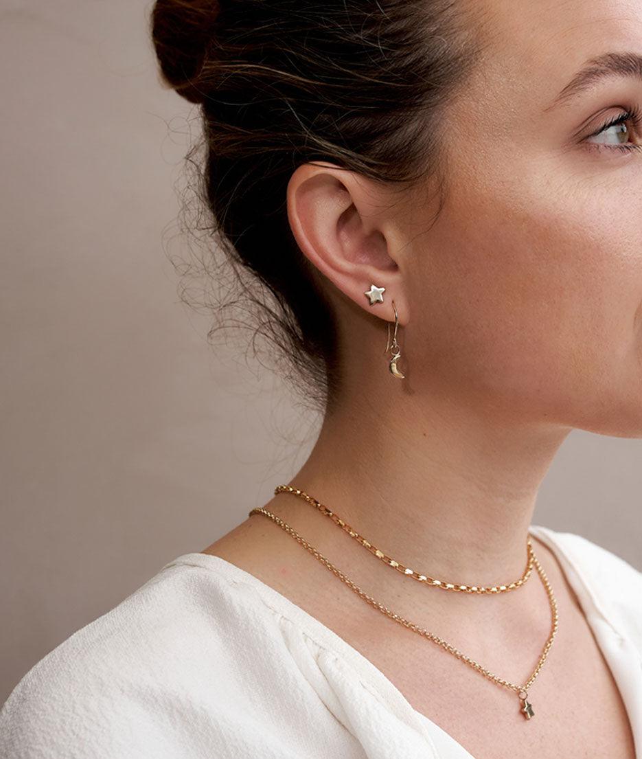 Tiny Star Stud earrings - RUUSK