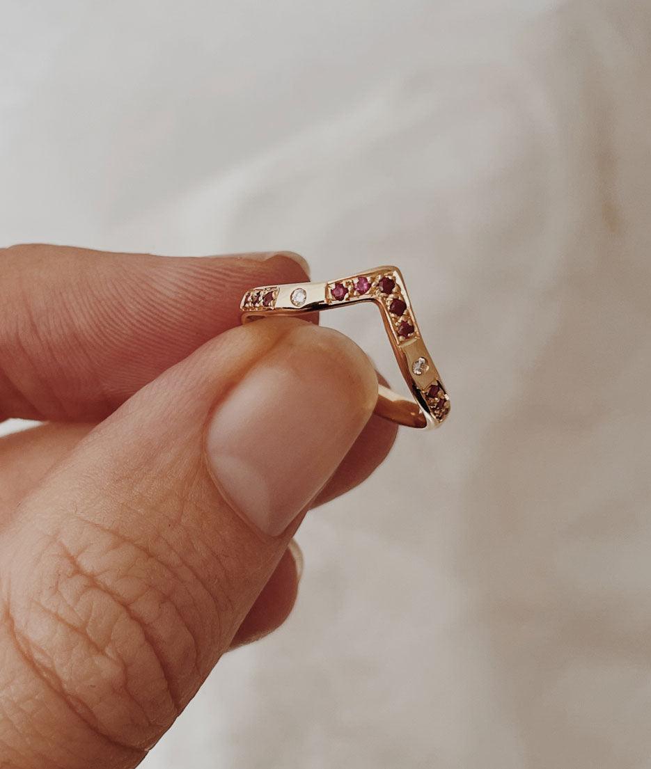 Diamond Crest ring - RUUSK