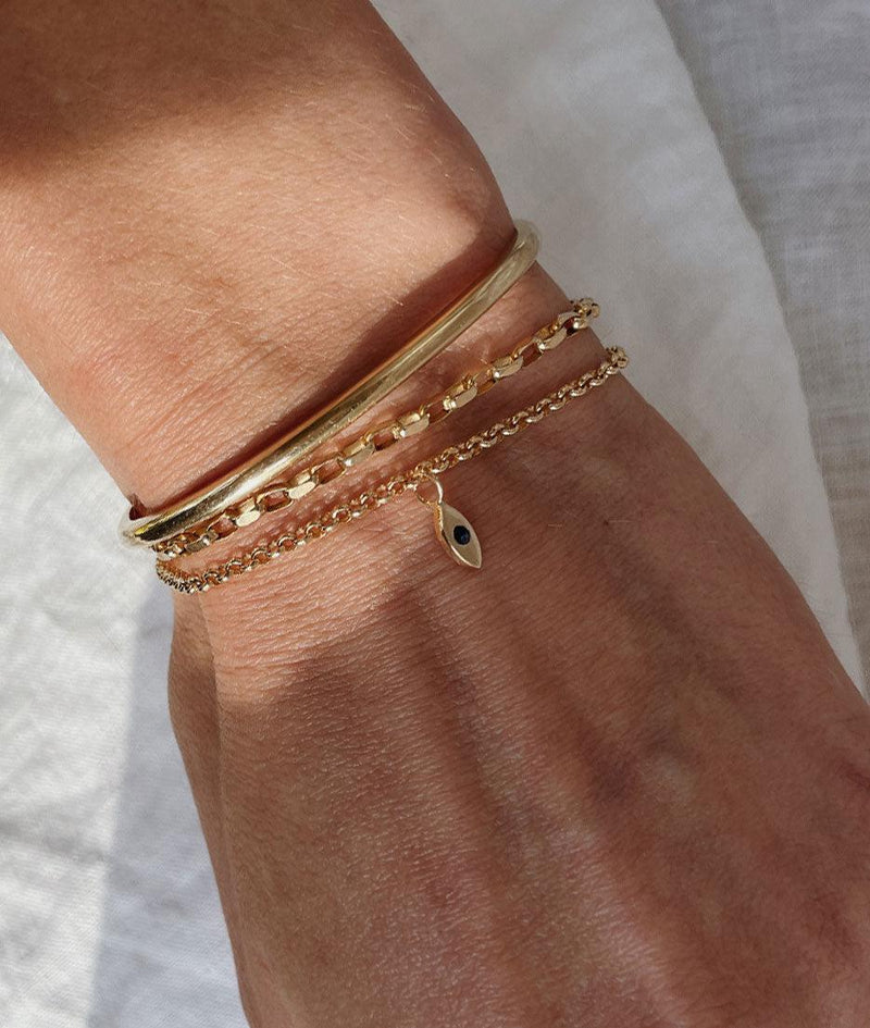 Evil Eye Charm bracelet - RUUSK