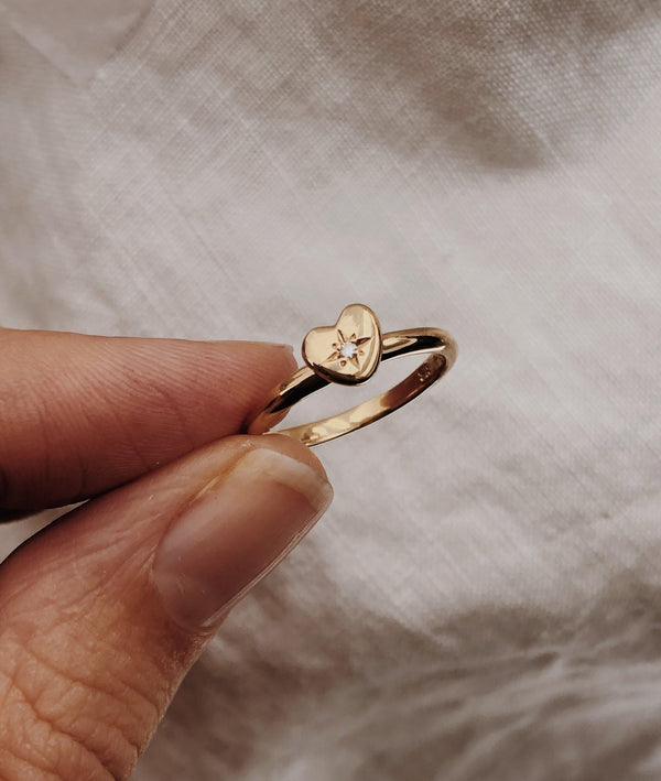 Heart of Gold Ring - RUUSK