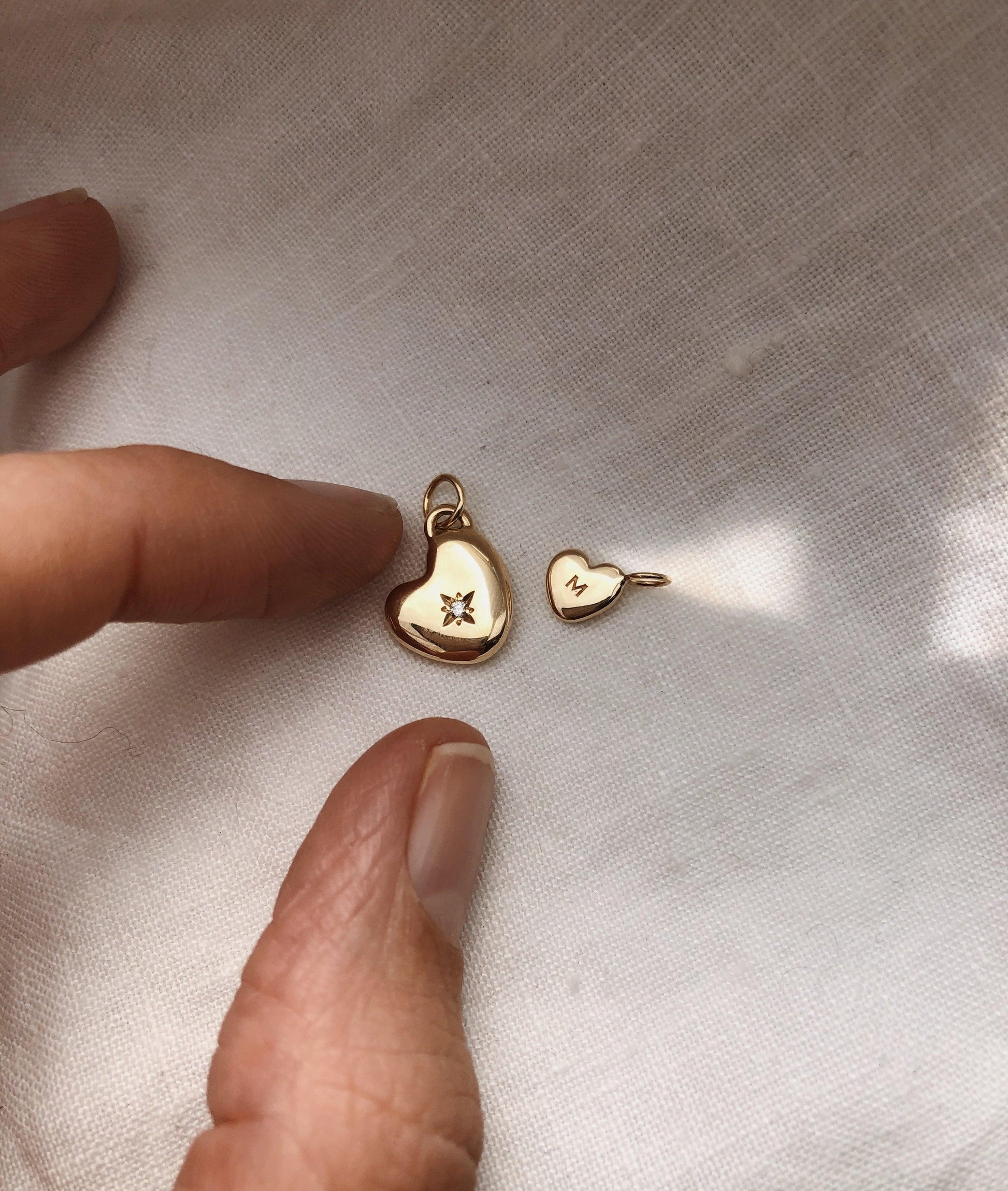 Yellow Gold Heart of Gold necklace - RUUSK