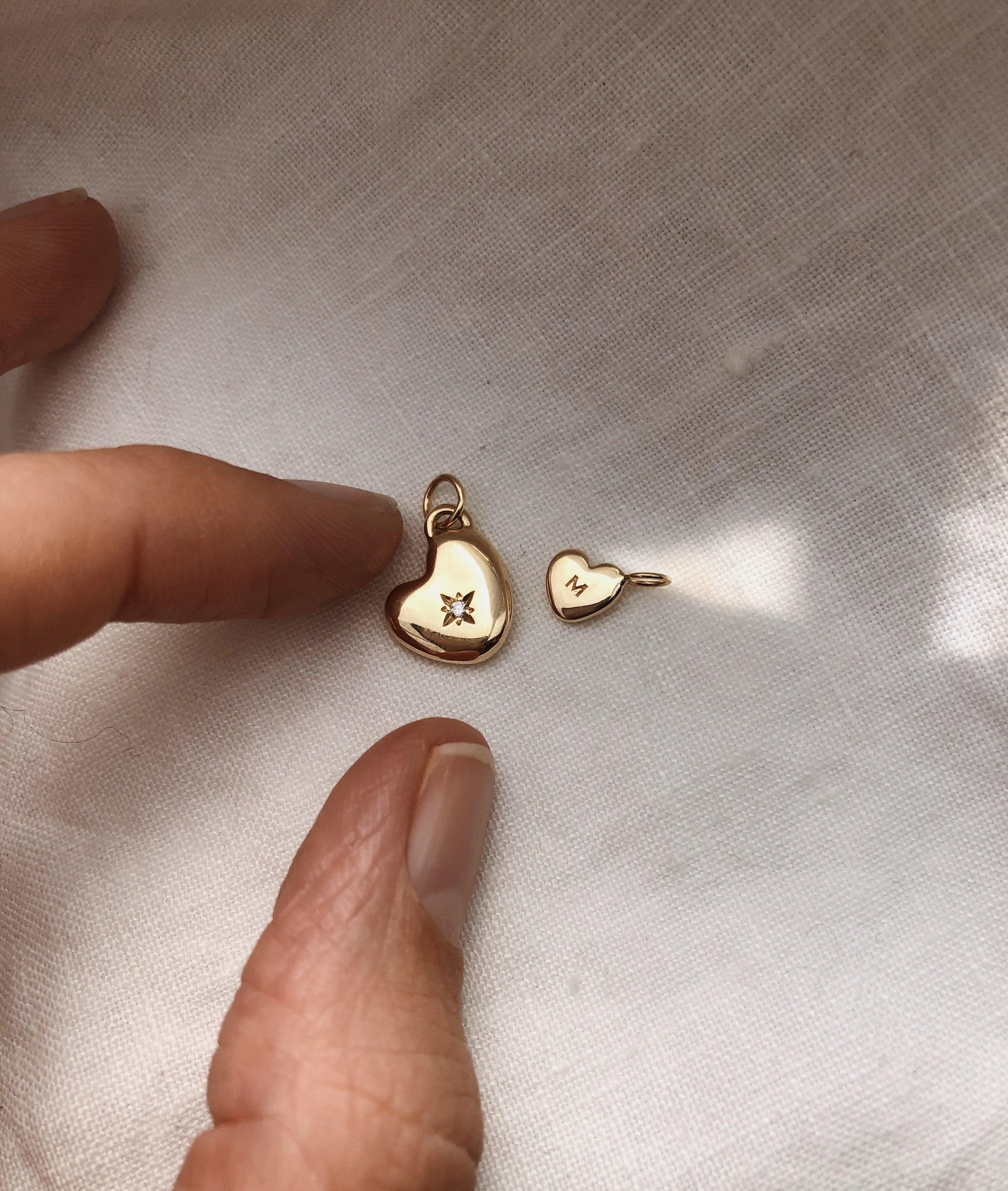 Yellow Gold Heart of Gold necklace - RUUSK