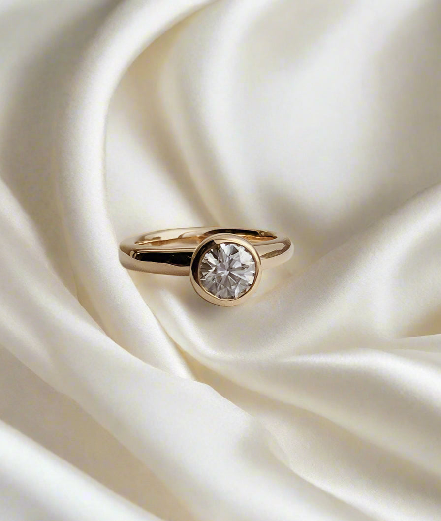 0.8ct Diamond Solitaire ring - RUUSK