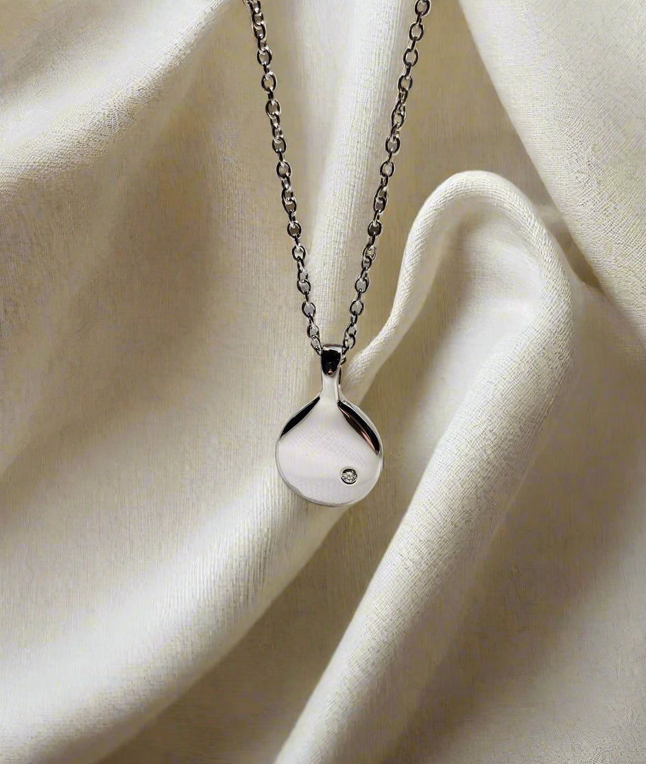 Mini Moon Pendant necklace - RUUSK