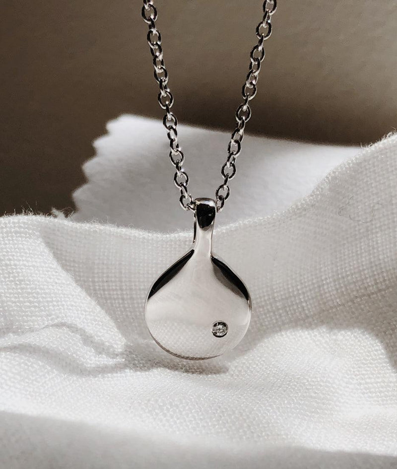 Mini Moon Pendant necklace - RUUSK