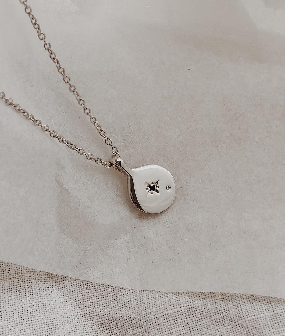 Mini Moon True North necklace - RUUSK