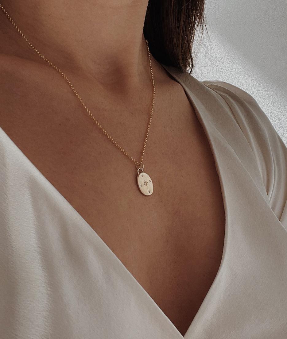 Compass Pendant necklace - RUUSK