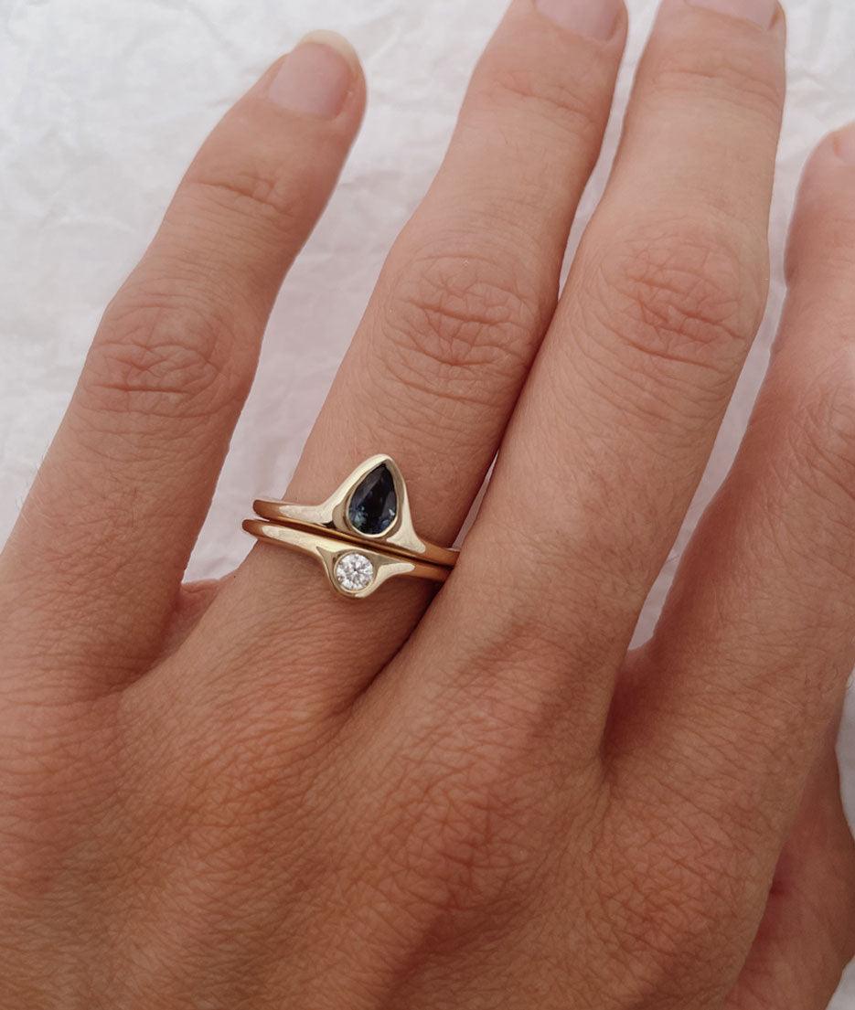 Sapphire Alma ring - RUUSK