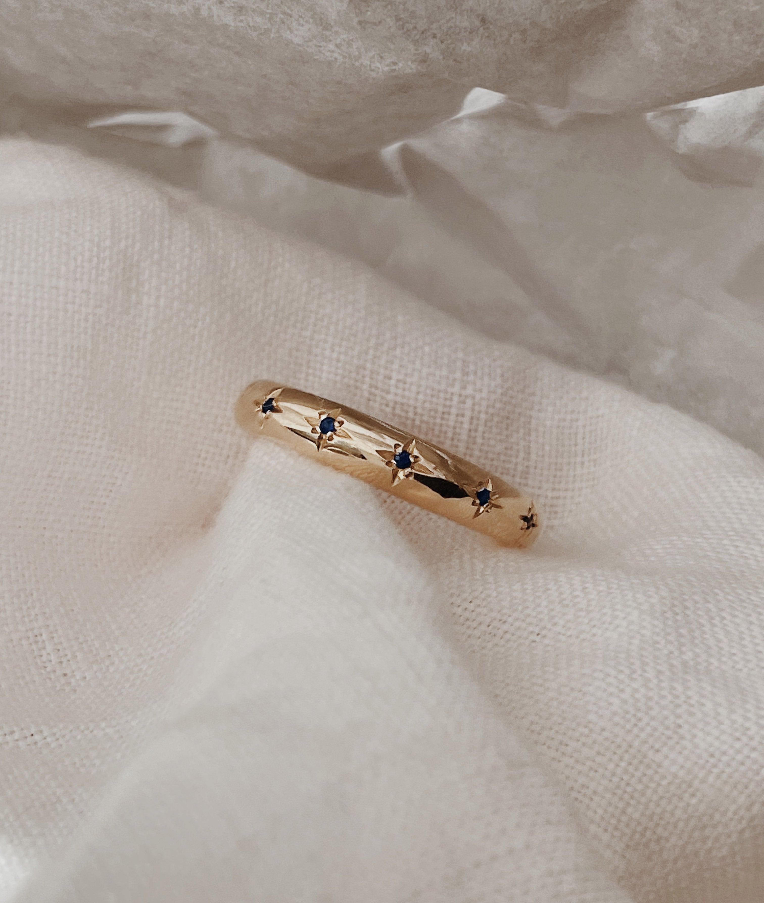 Starry Thin Organic ring - RUUSK