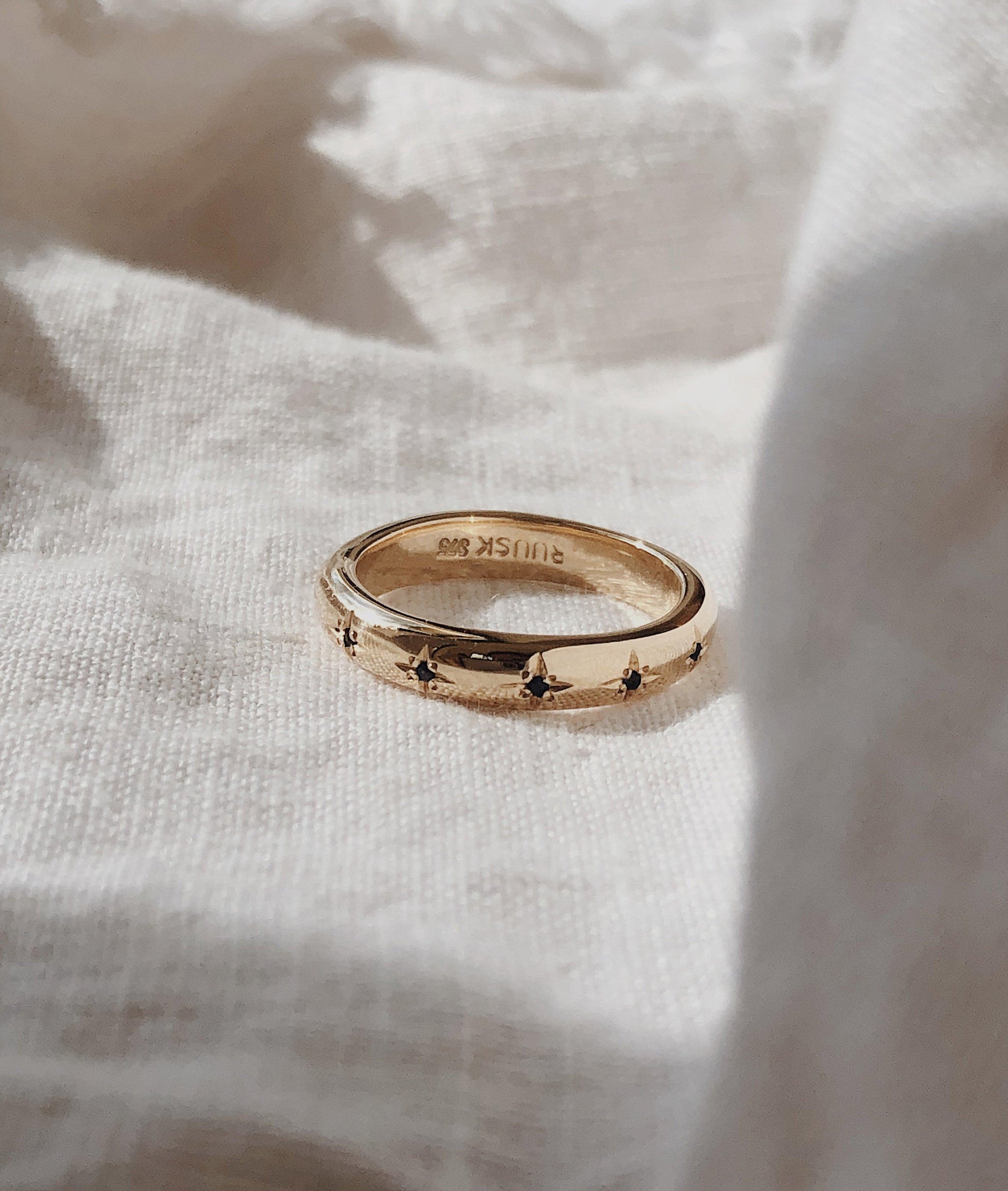 Starry Thin Organic ring - RUUSK
