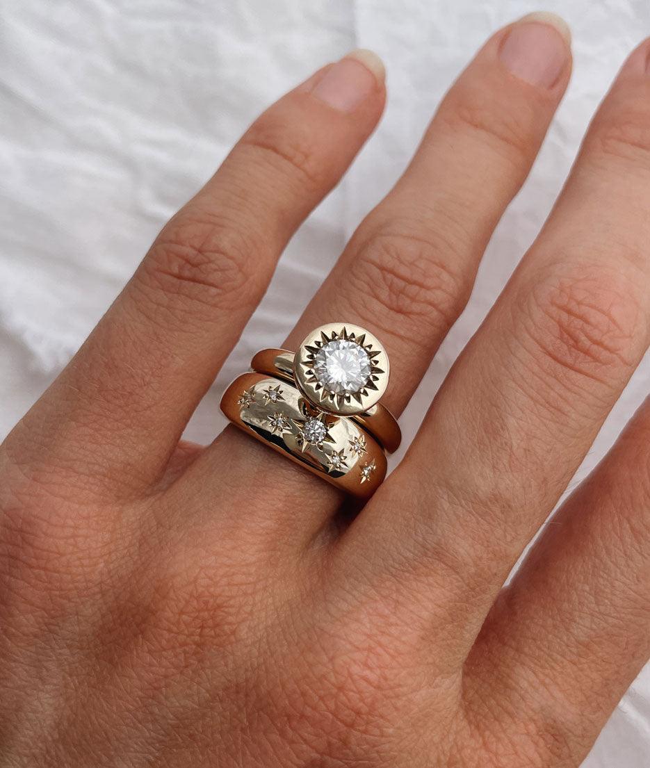 Star-burst Jupiter ring - RUUSK
