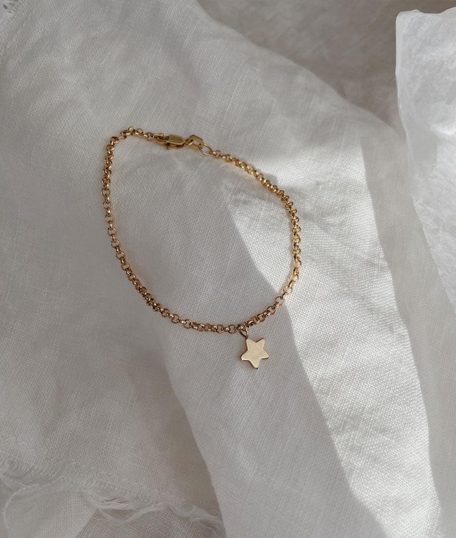 Tiny Star Charm bracelet - RUUSK