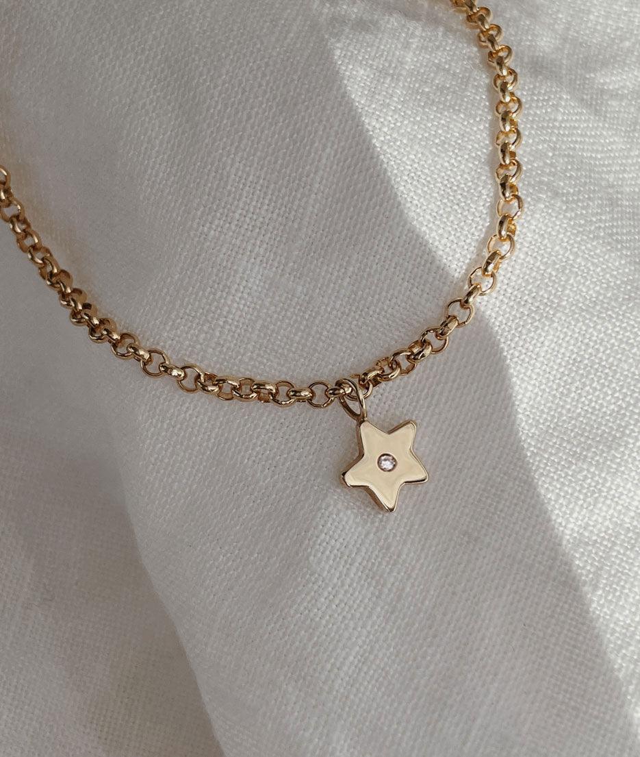 Tiny Star Charm bracelet - RUUSK