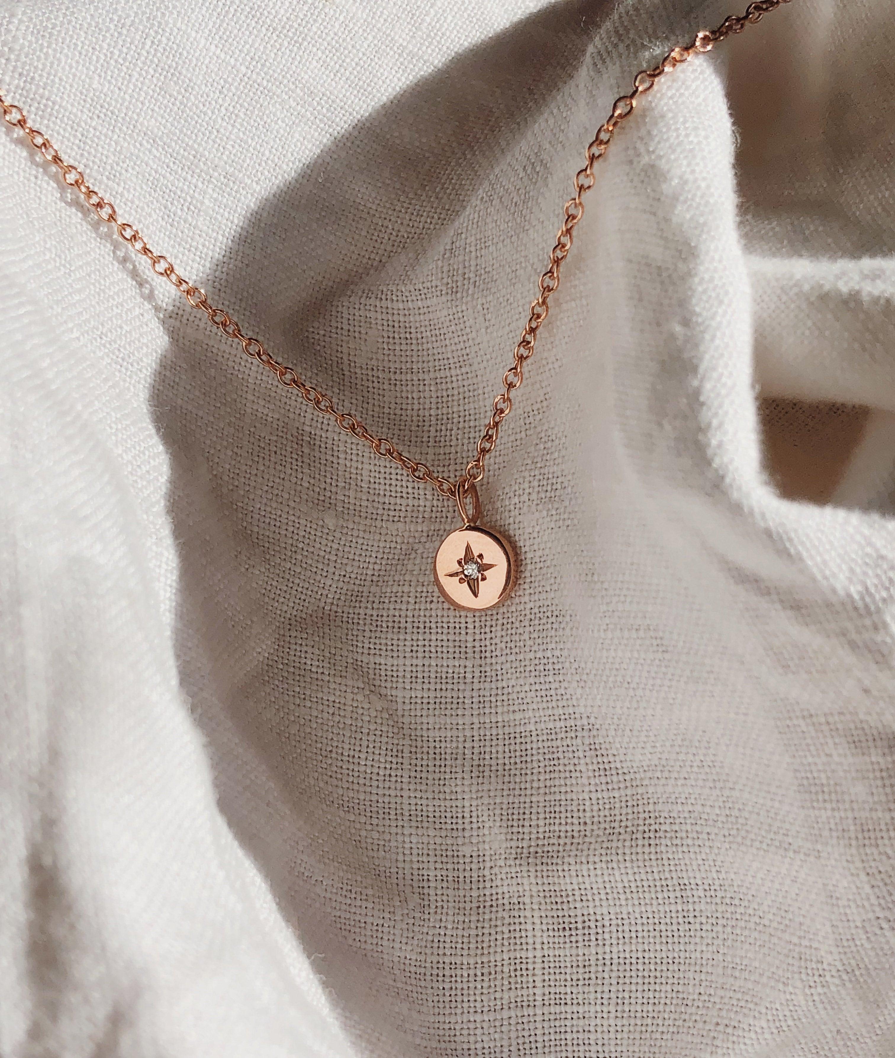 Tiny True North necklace - RUUSK