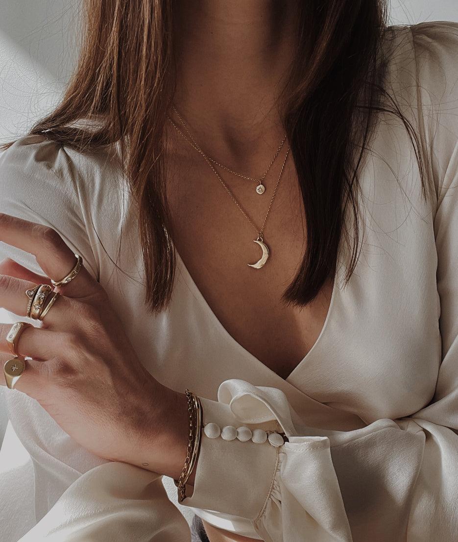 Tiny True North necklace - RUUSK