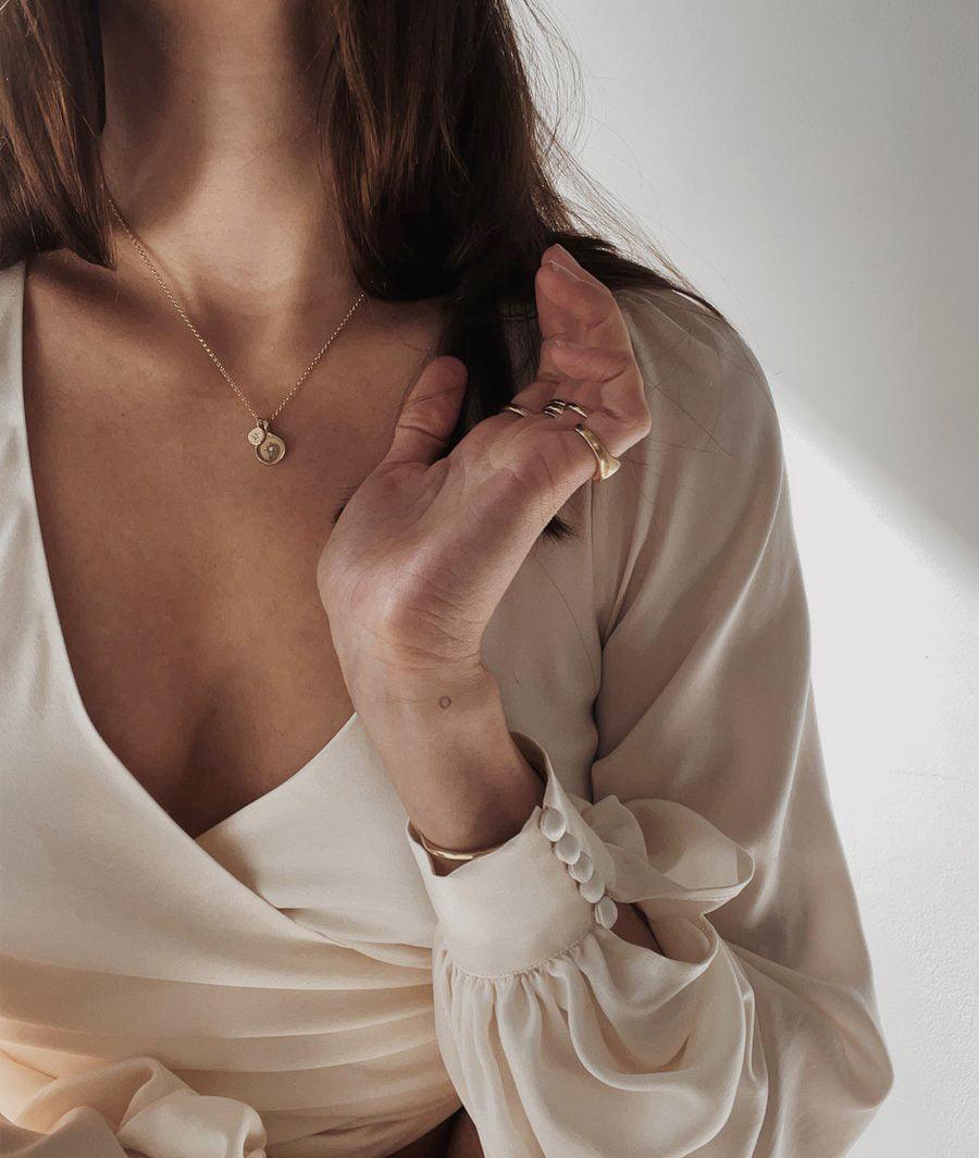 True North & Tiny True North necklace - RUUSK