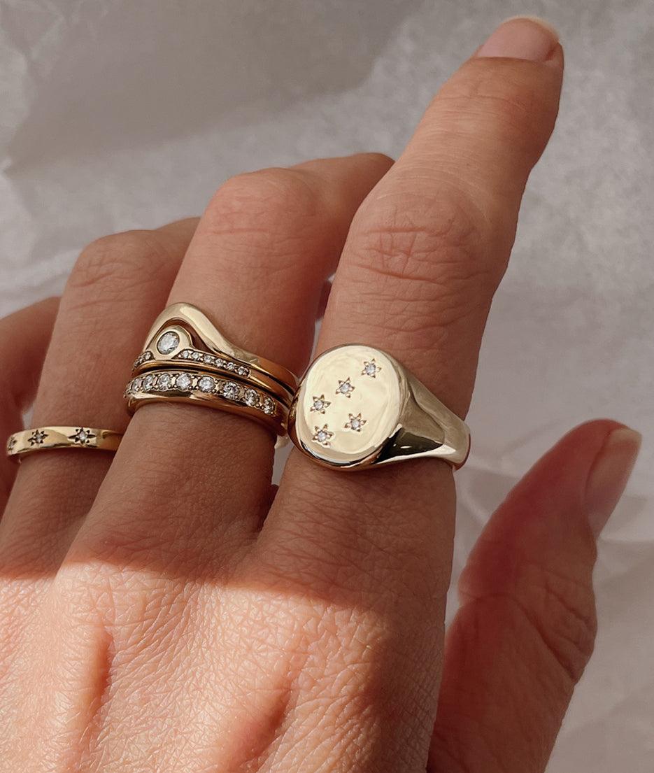 Constellation Classic Signet ring - RUUSK
