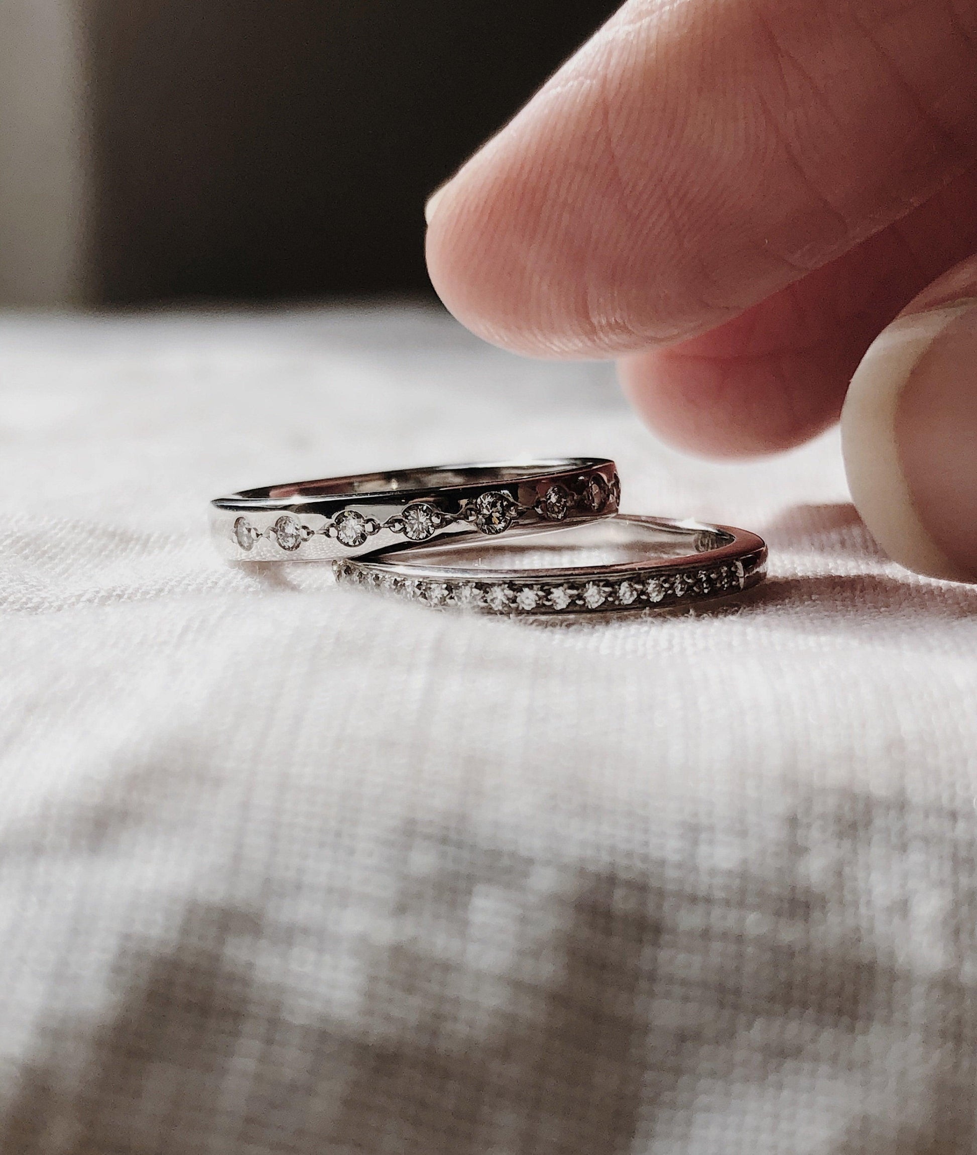 Pebble Thin Square ring - RUUSK