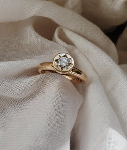 0.25ct Mini Stellar Solitaire Ring - RUUSK