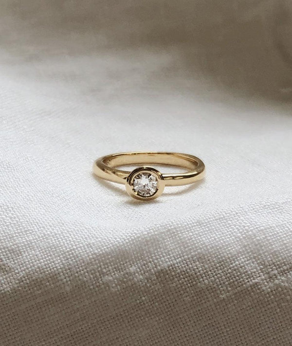 0.25ct Diamond Pebble ring - RUUSK
