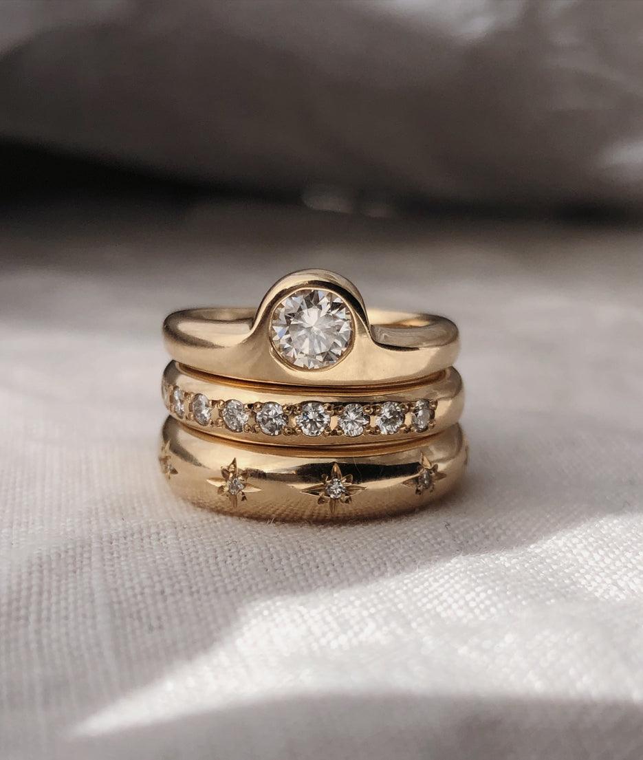 Starry 5mm Rounded Band - RUUSK