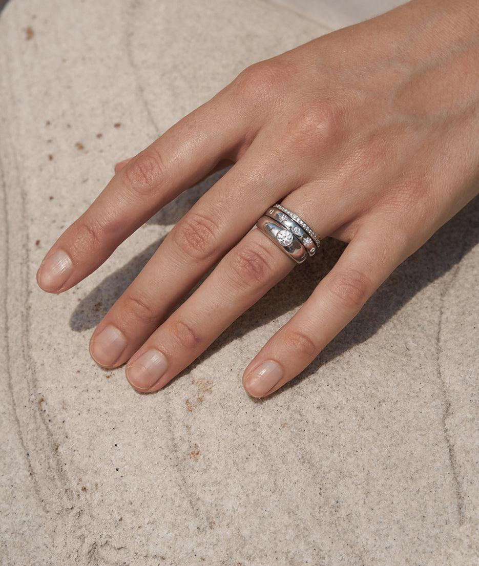 Diamond XS Square ring - RUUSK