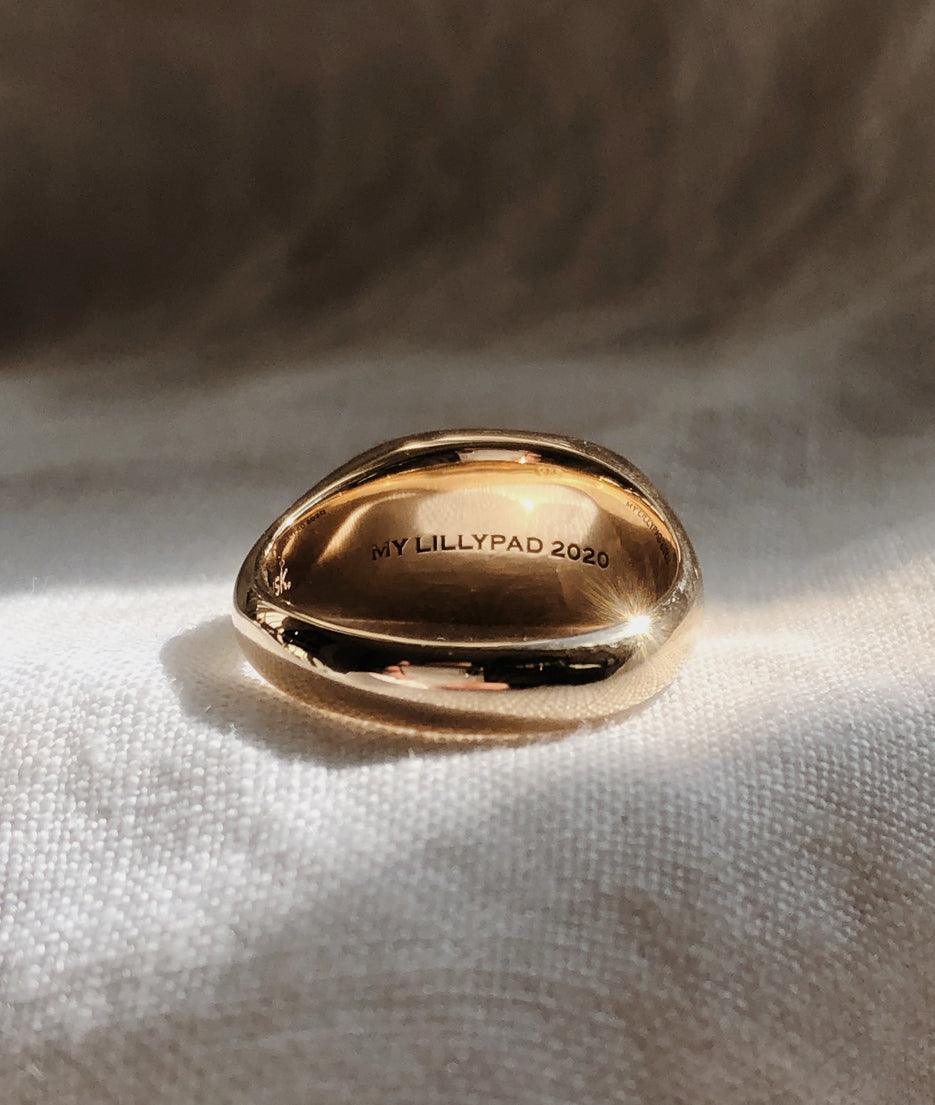 Large Oval Signet ring - RUUSK