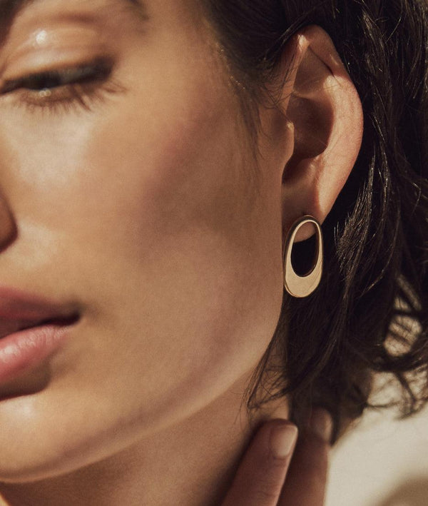 Large Organic earrings - RUUSK